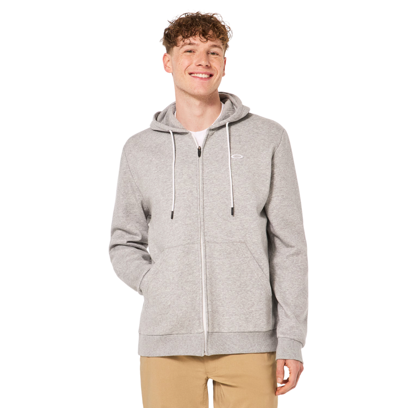 Oakley - Relax Full Zip Hoodie 2.0 - New Granite Heather - Zip Hoodie