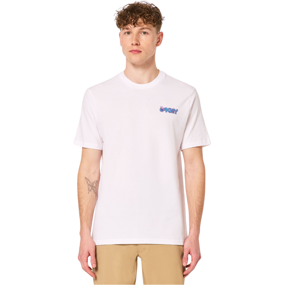 Oakley - AGARICUS NASSA TEE - WHITE - T-Shirt