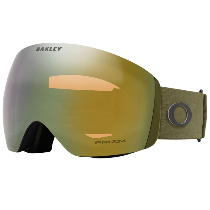 Oakley - FLIGHT DECK L - mat dark brush pzm sage gold irid - Snowboard-Brille