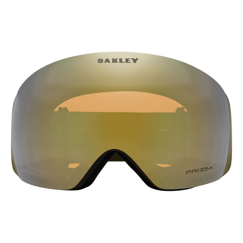 Oakley - FLIGHT DECK L - mat dark brush pzm sage gold irid - Snowboard-Brille