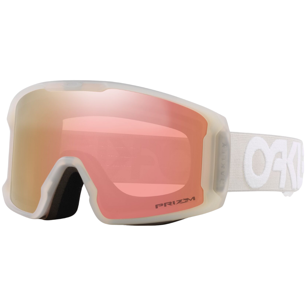 Oakley - LINE MINER M - mat b1b cool grey pzm rose gold irid - Snowboard-Brille