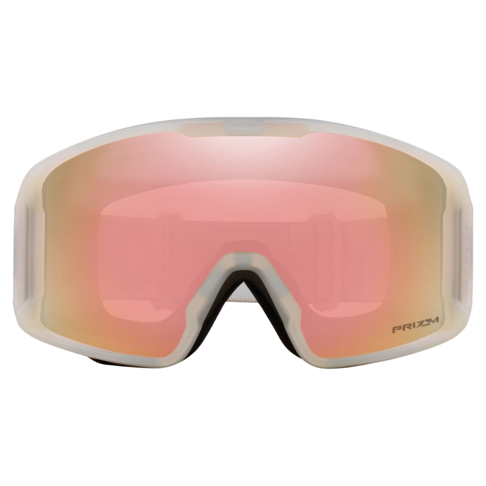 Oakley - LINE MINER M - mat b1b cool grey pzm rose gold irid - Snowboard-Brille