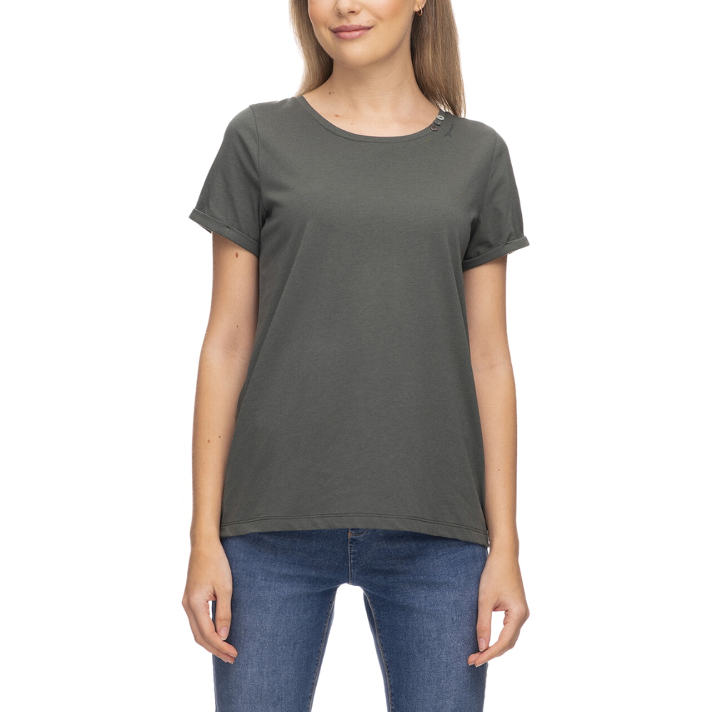 Ragwear - FLORAH A COMFI ORGANIC - PINE GREEN - T-Shirt