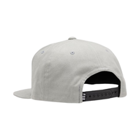 Fox - Fox Head Snapback Hat - Steel Grey - Snapback Cap