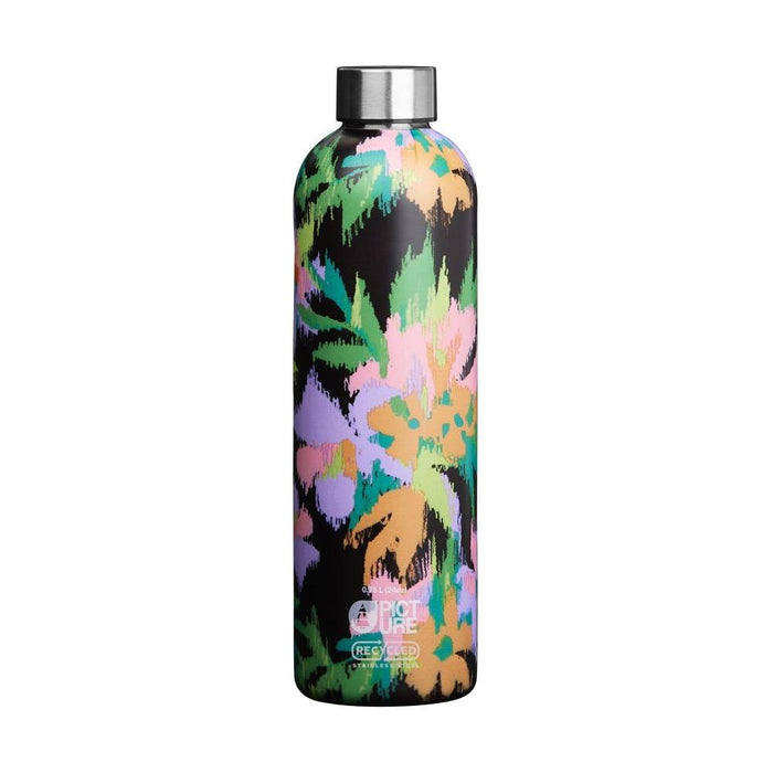 Picture - MAHEN VACUUM BOTTLE - B Abstract Flower - Mehr Accessoires