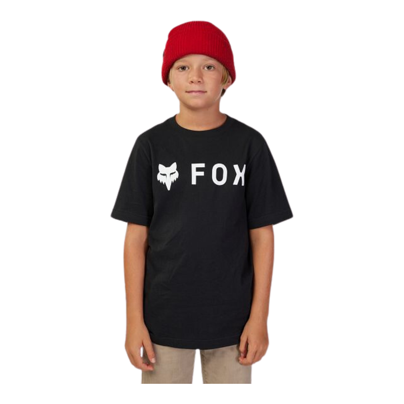 Fox - Yth Absolute SS Tee - Black - T-Shirt