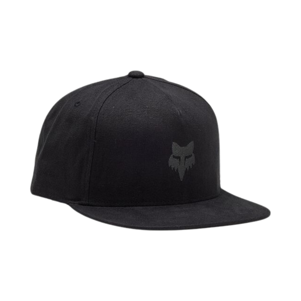 Fox - Fox Head Snapback Hat - Black/Charcoal - Snapback Cap