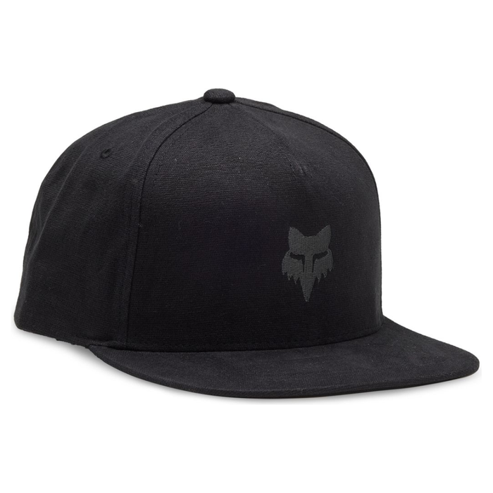 Fox - Fox Head Snapback Hat - Black/Charcoal - Snapback Cap