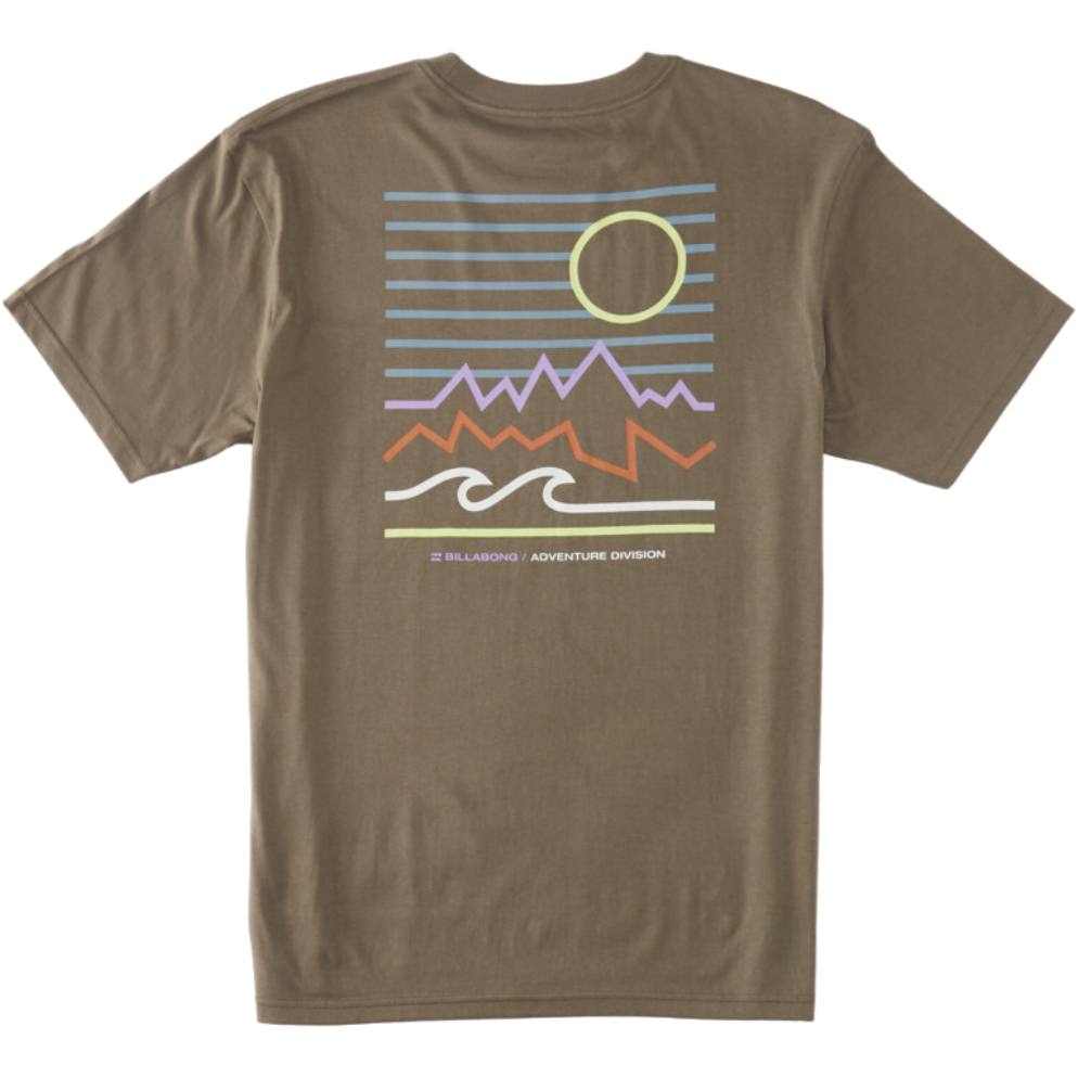 Billabong - PEAK  TEES  - Bark - T-Shirt