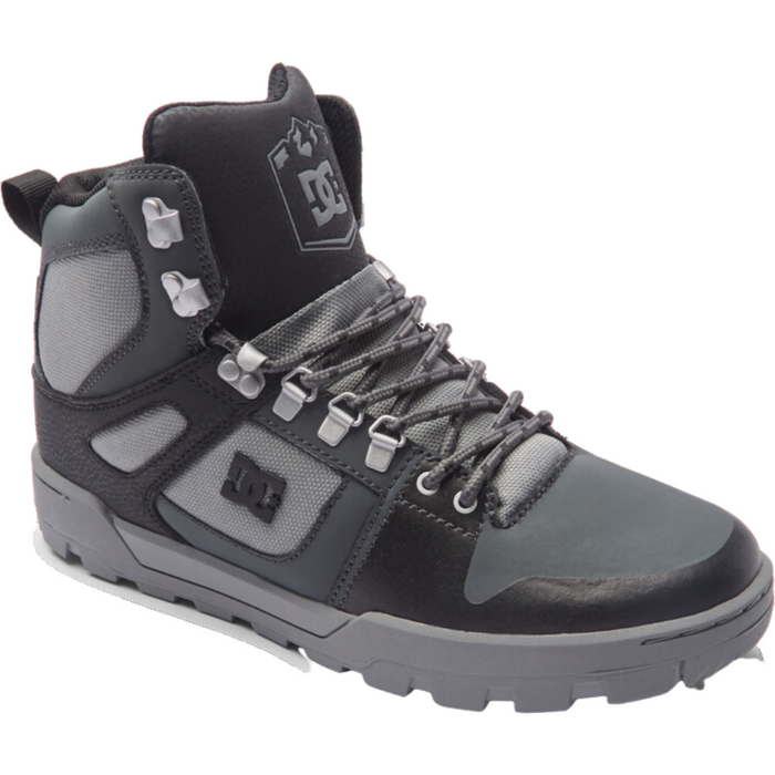 DC - PURE HT WR BOOT  BOOT  - Black/Grey/Black - Wintersneaker