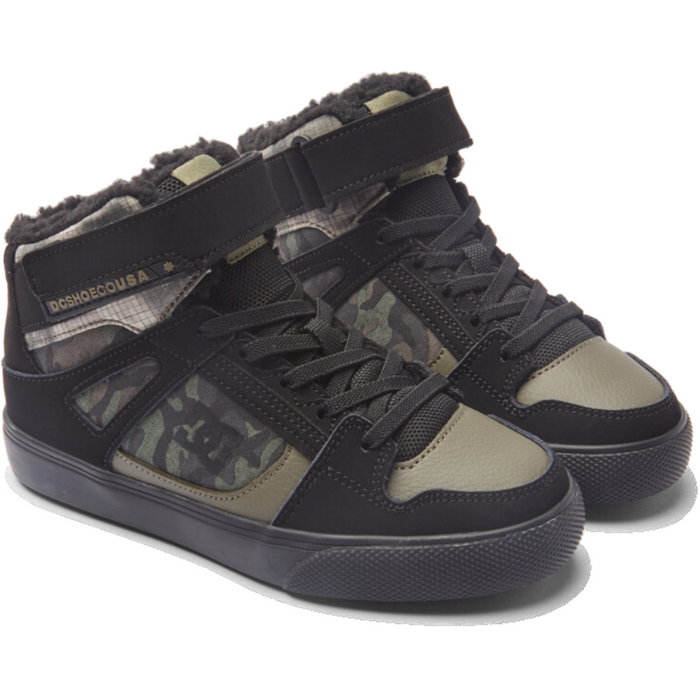 DC - PURE HT WNT EV  SHOE  - Olive Camouflage - Winterschuh