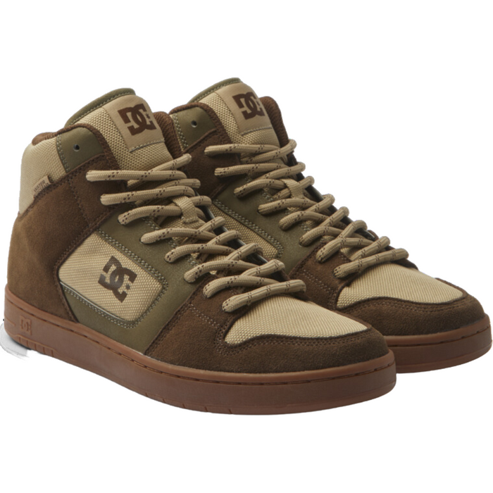 DC - MANTECA 4 HI WR  SHOE  - DK Choc/Military - Winterschuh