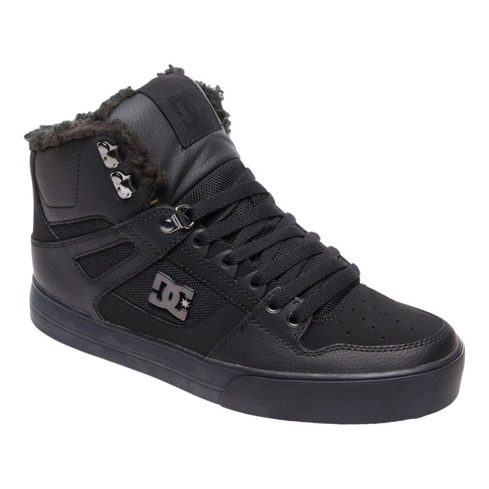 DC - PURE HIGH-TOP WC WNT - BLACK/BLACK/BLACK - Winterschuh