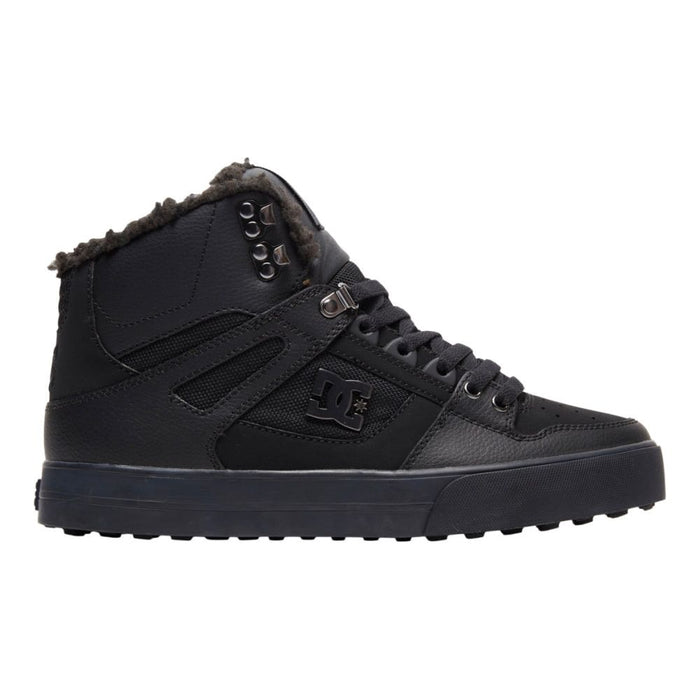 DC - PURE HIGH-TOP WC WNT - BLACK/BLACK/BLACK - Winterschuh