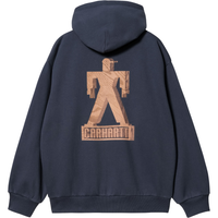 Carhartt - Hooded Built Sweat Jacket - Blue - Hoodie