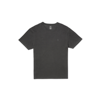 Volcom - Solid Stone Emb SST - Black - T-Shirt