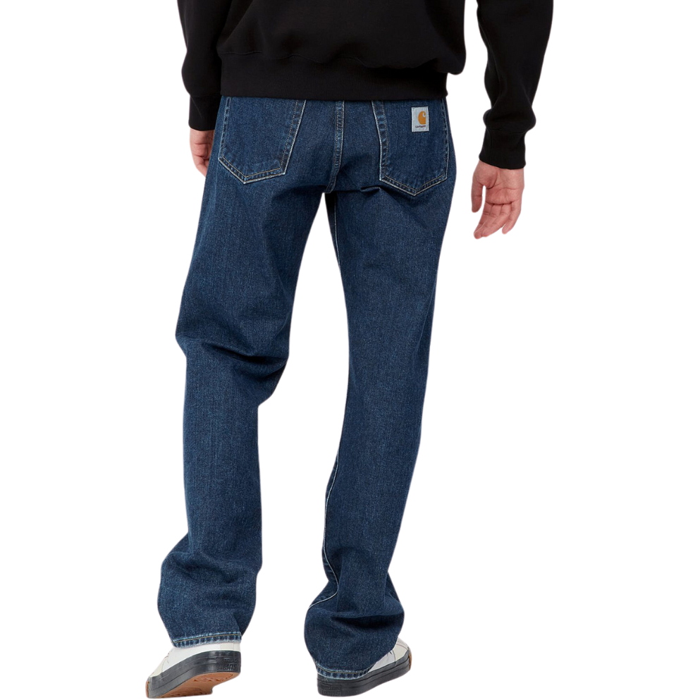 Carhartt - Pontiac Pant - Blue - Baggy Fit Jeans