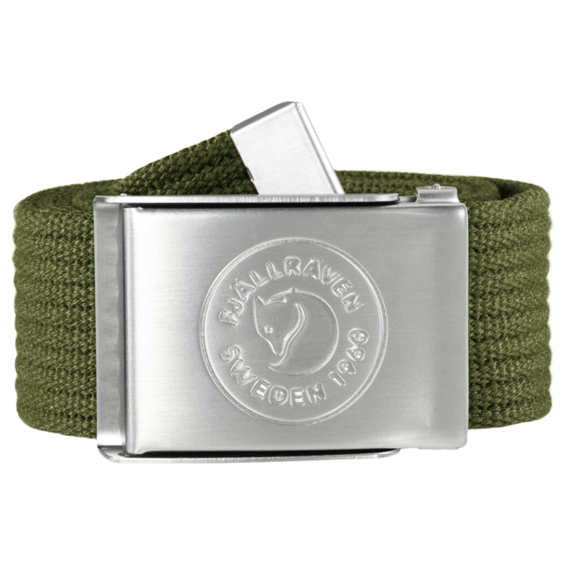 FjällRäven - 1960 Logo Belt - Green - Textilgürtel