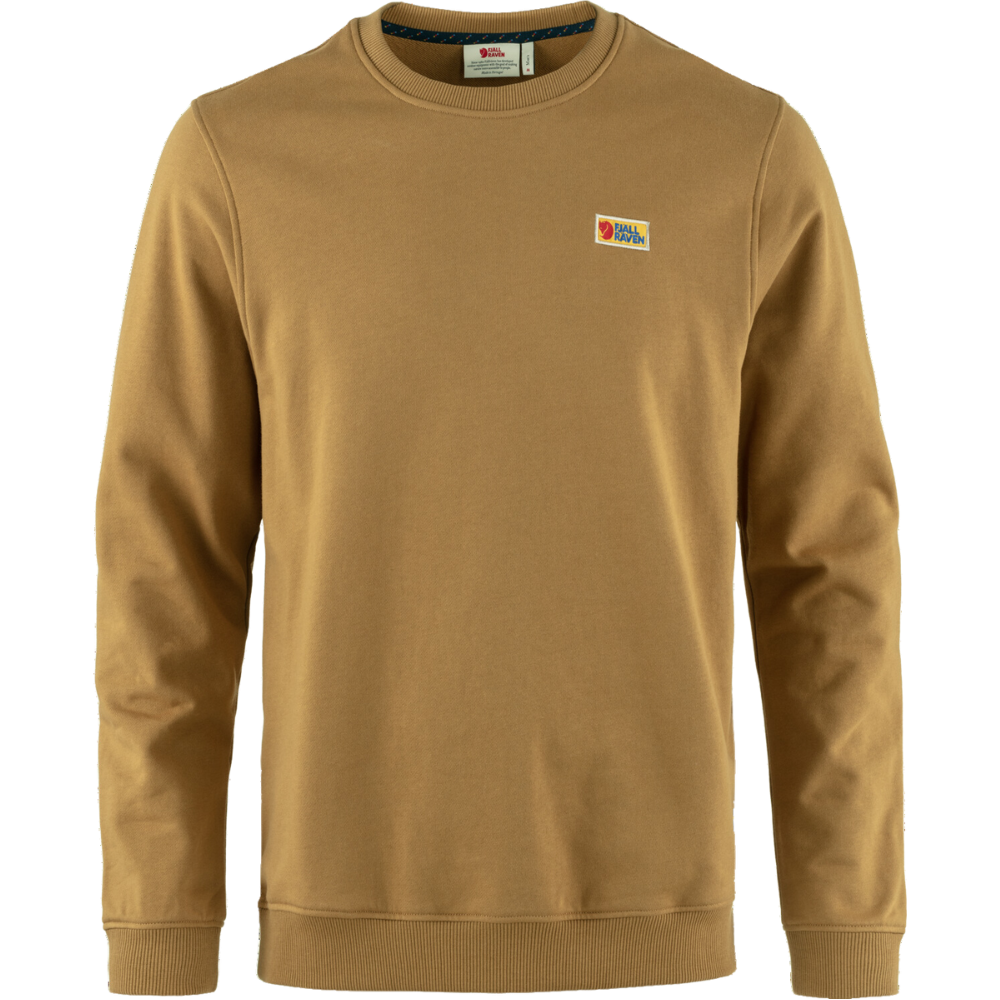 Fjällräven - Vardag Sweater  - Buckwheat Brown - Crew Sweater