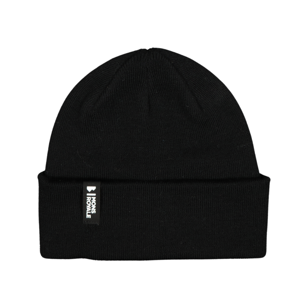 Mons Royale - McCloud Merino Beanie - Black - Technische Mütze