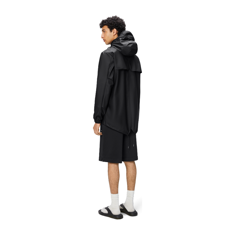 Rains - Fishtail Jacket W3 - Black - Regenjacke