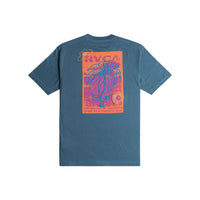 RVCA - ATOMIC JAM SS TEE - COOL BLUE - T-Shirt