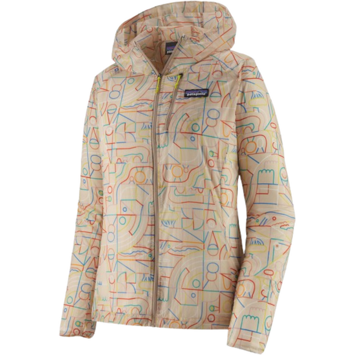 Patagonia - Ws Houdini Jkt - Lose Yourself Outline: Pumice - Base Layer Fleece