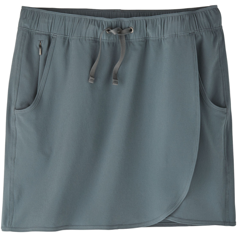 Patagonia - Ws Fleetwith Skort - Light Plume Grey - Outdoor-Hose kurz