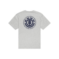 Element - SEAL BP SS - MID GREY HEATHER - T-Shirt