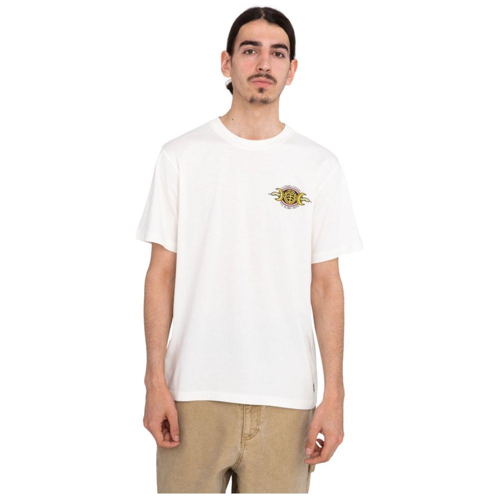 Element - TIMBER ACCEPTANCE SS - EGRET - T-Shirt