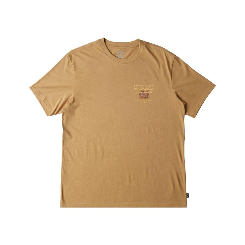 Billabong - CG TIKI REEF SS - DUSTY GOLD - T-Shirt