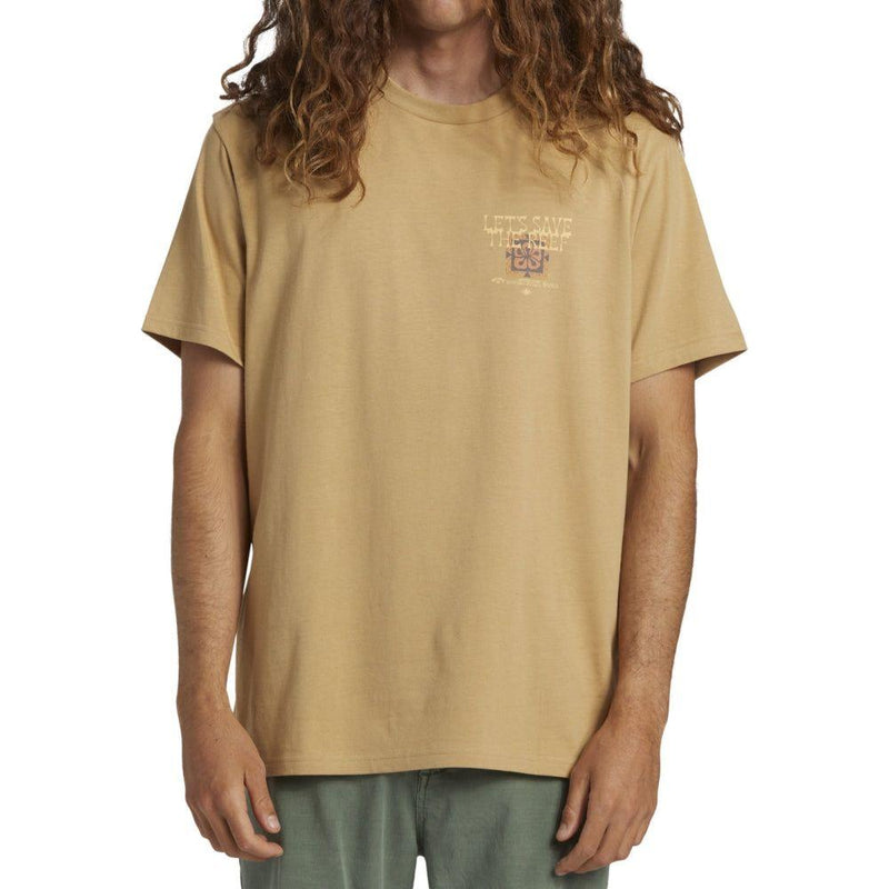 Billabong - CG TIKI REEF SS - DUSTY GOLD - T-Shirt