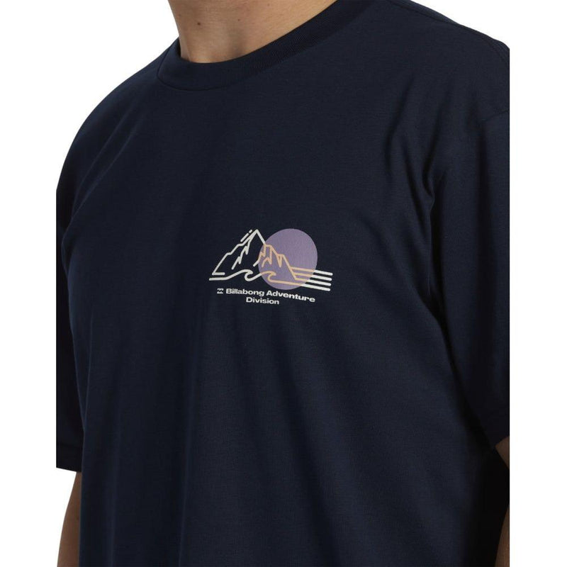 Billabong - SUNSET SS - NAVY - T-Shirt