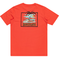 Quiksilver - MAROONED YOUTH - CAYENNE - T-Shirt