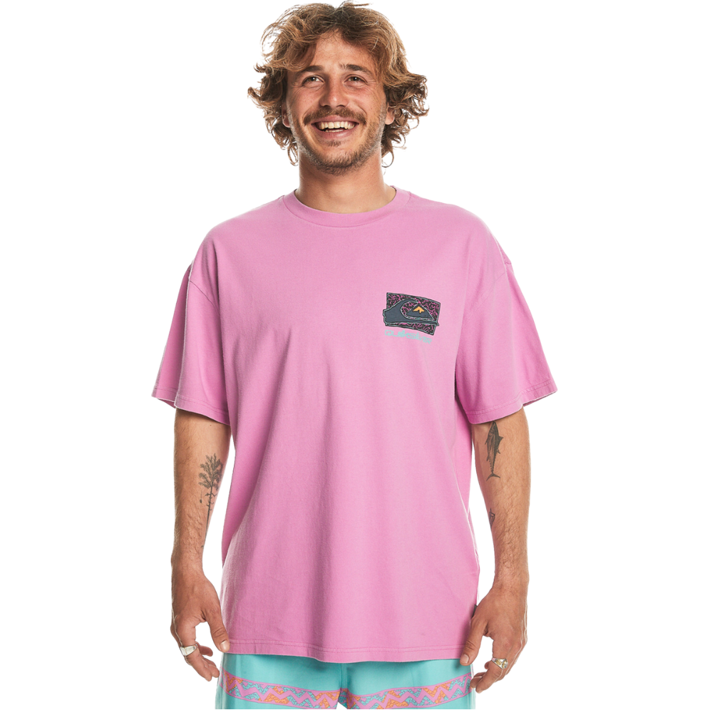 Quiksilver - SPIN CYCLE SS - VIOLET - T-Shirt