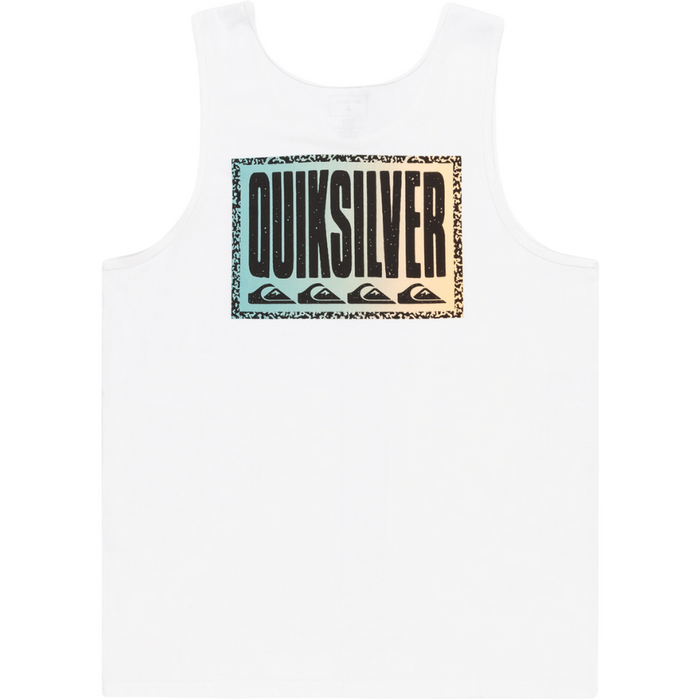 Quiksilver - LONG FADE TANK - WHITE - Tank Top