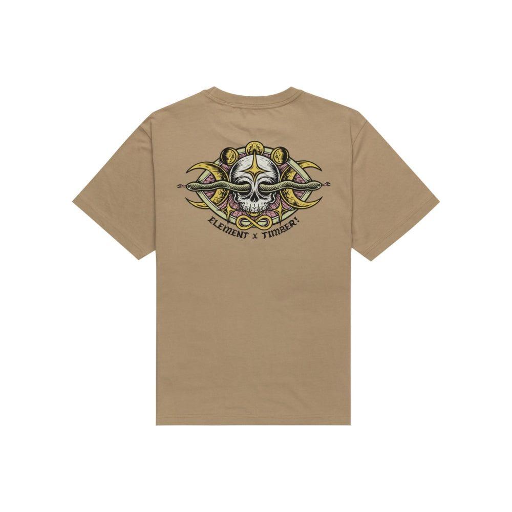 Element - TIMBER SIGHT SS - KHAKI - T-Shirt