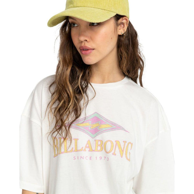 Billabong - DIAMOND WAVE - SALT CRYSTAL - T-Shirt