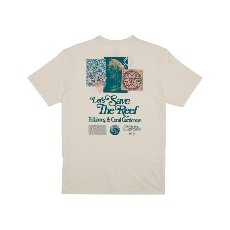 Billabong - CG LETS SAVE THE REEF SS - OFF WHITE - T-Shirt