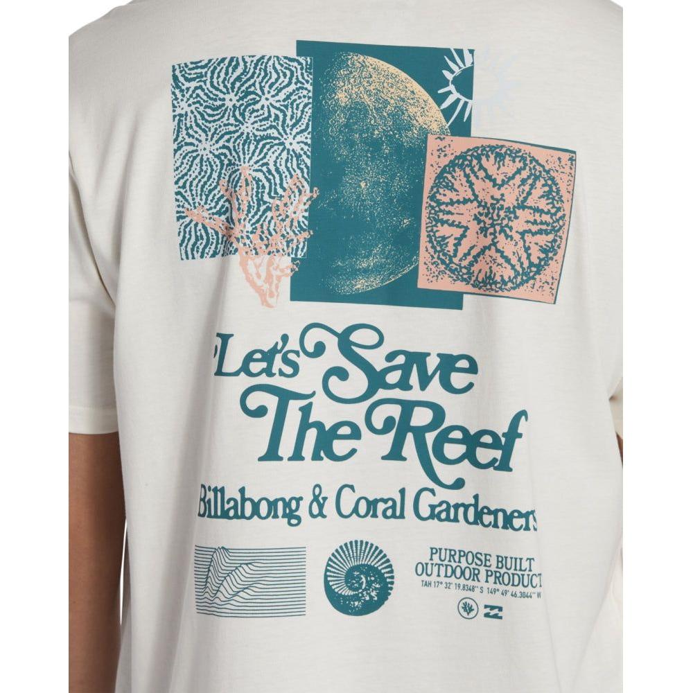 Billabong - CG LETS SAVE THE REEF SS - OFF WHITE - T-Shirt