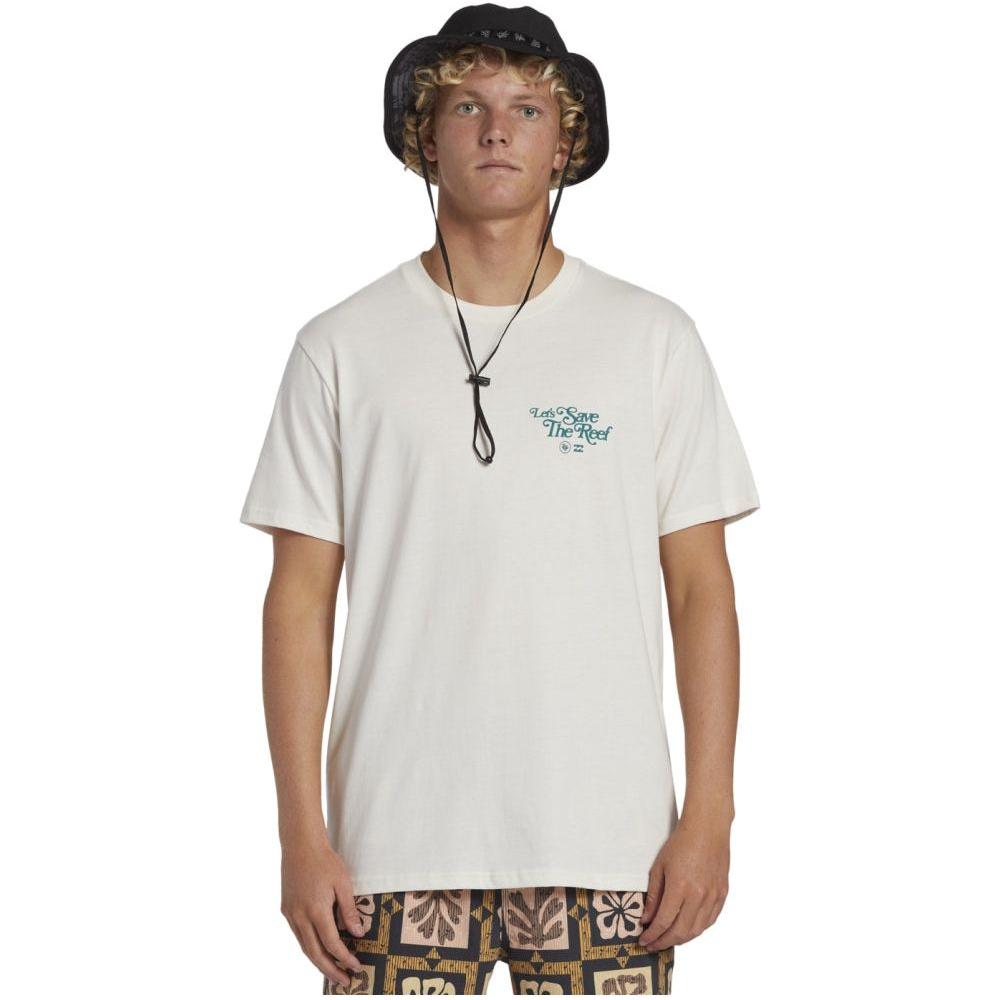 Billabong - CG LETS SAVE THE REEF SS - OFF WHITE - T-Shirt