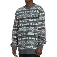 Billabong - HALFRACK FLEECE CREW - BLACK - Crew Sweater