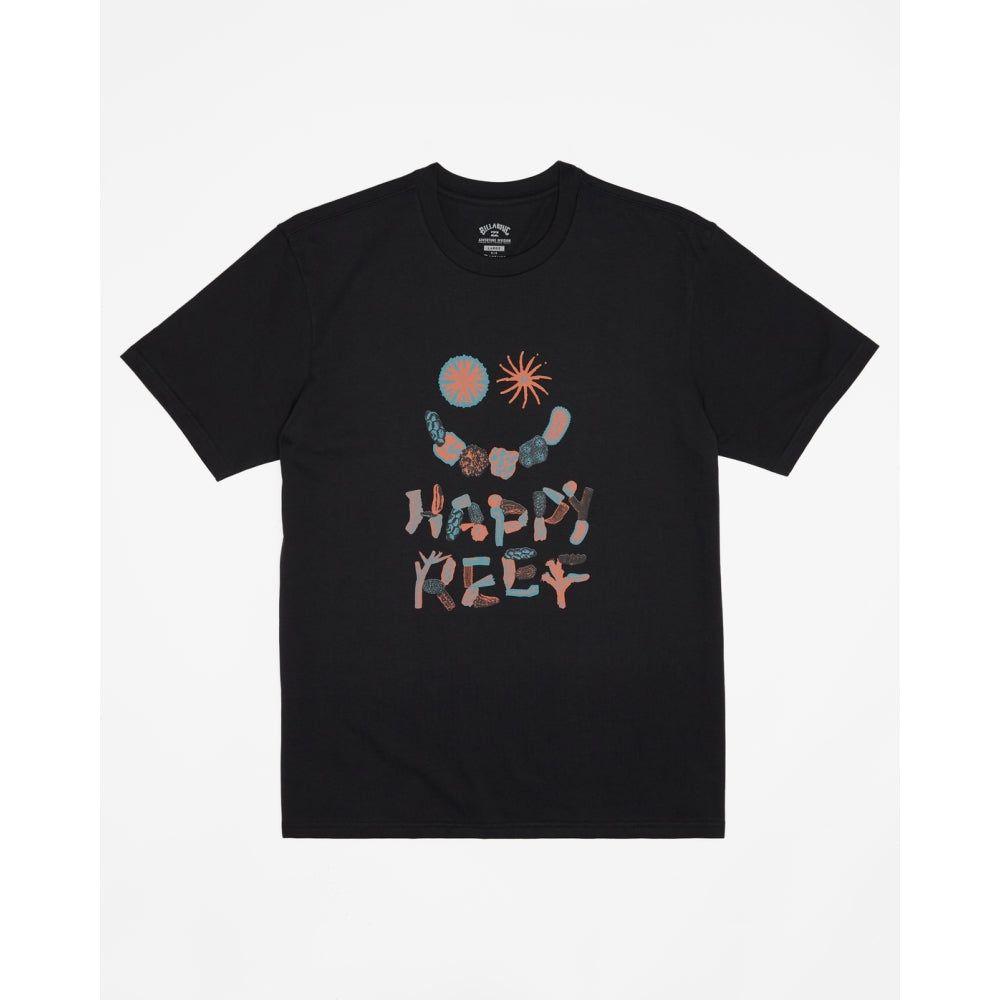 Billabong - CG HAPPY REEF SS - WASHED BLACK - T-Shirt