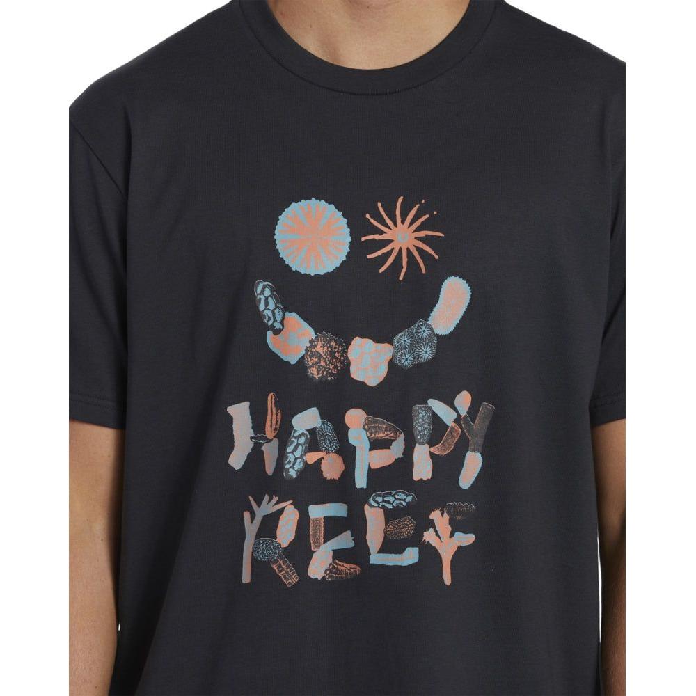 Billabong - CG HAPPY REEF SS - WASHED BLACK - T-Shirt