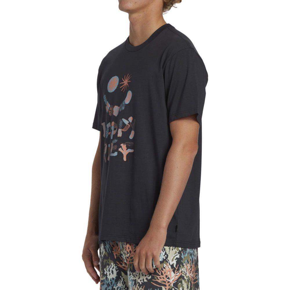 Billabong - CG HAPPY REEF SS - WASHED BLACK - T-Shirt