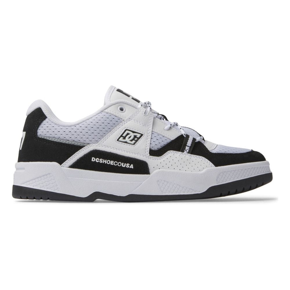 DC - CONSTRUCT - BLACK/WHITE - Skateschuh