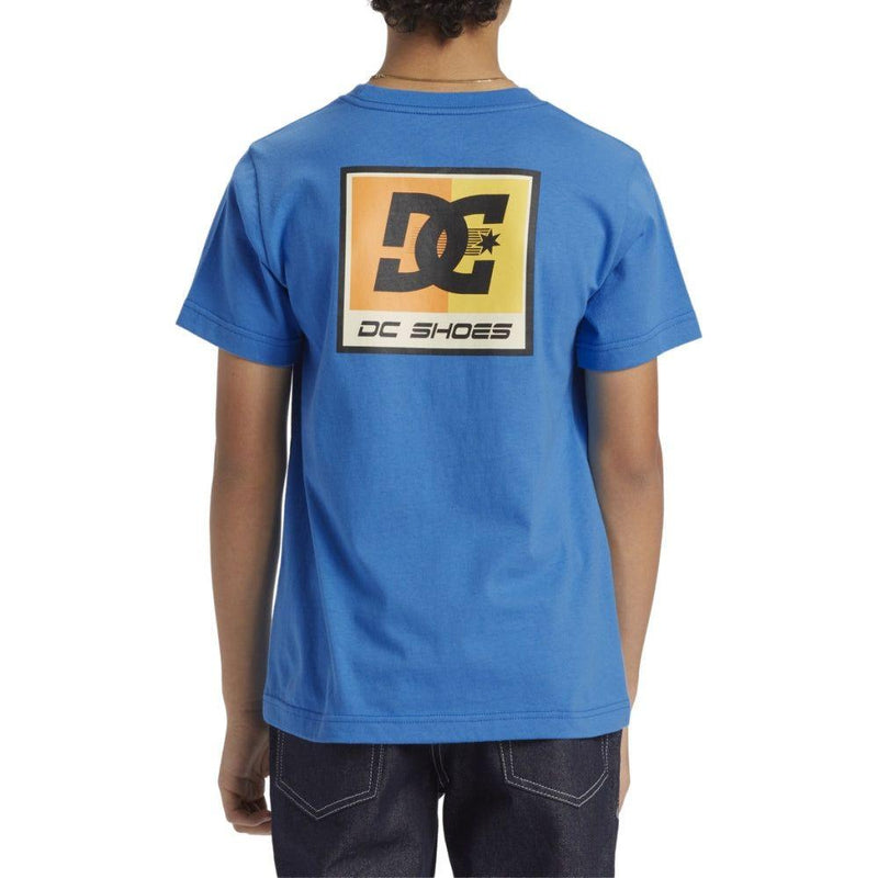 DC - RACER SS BOY - FRENCH BLUE - T-Shirt