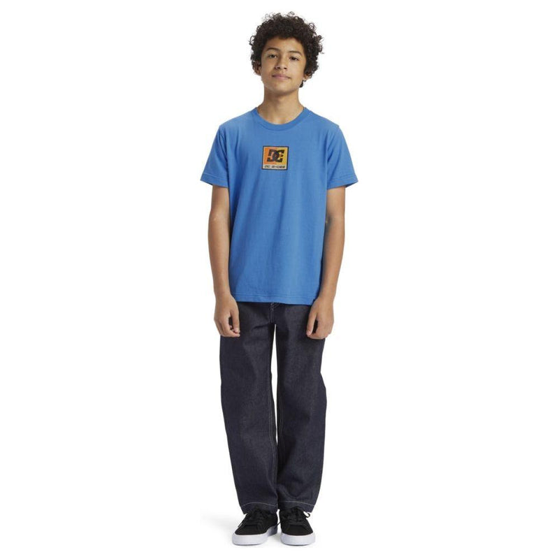 DC - RACER SS BOY - FRENCH BLUE - T-Shirt