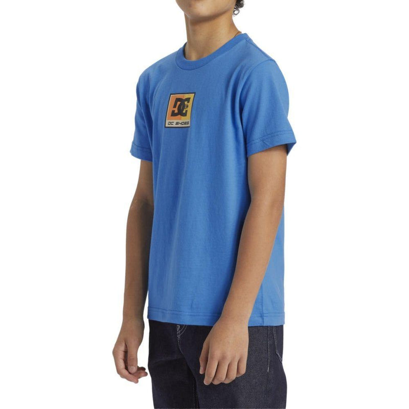 DC - RACER SS BOY - FRENCH BLUE - T-Shirt