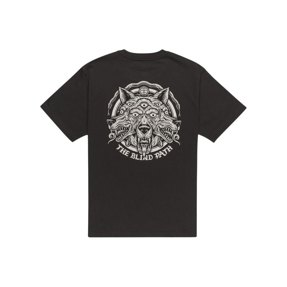 Element - TIMBER JESTER SS - OFF BLACK - T-Shirt